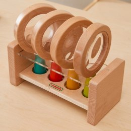 MASTERKIDZ Zestaw Drewnianych Lup z Pojemnikiem