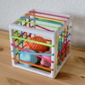 WOOPIE BABY Elastyczna Kostka Sensoryczna Sorter dla Dzieci Zwariowane Kształty 5 el.