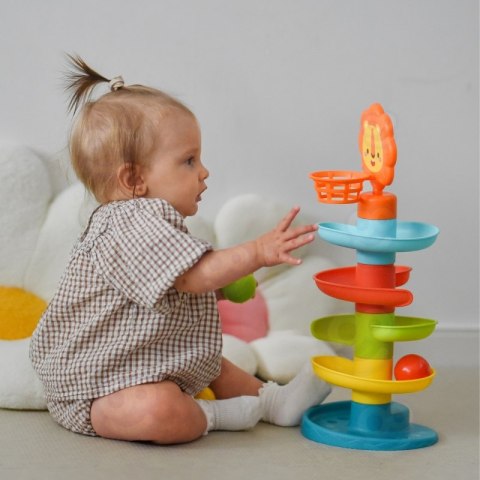 WOOPIE BABY Tor Zjeżdzalnia Kulek Wieża z Piłeczkami Kulodrom