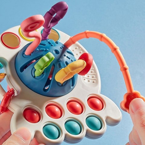 WOOPIE BABY Zabawka Sensoryczna Montessori Gryzak Wielofunkcyjny 0+