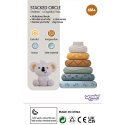 WOOPIE BABY Zestaw Edukacyjna Piramidka Koala 2w1 Gryzak