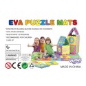 WOOPIE Baby Mata Piankowa Kolorowa Puzzle Kojec