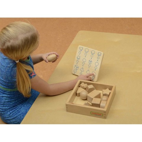 MASTERKIDZ Zgaduj Dotykiem Odgadnij Kształty 12 Elementów