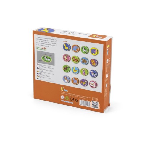 VIGA Gra Zapamiętywanie Memory Zwierzątka