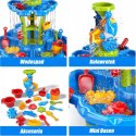 WOOPIE Stolik Wodny 2w1 Piaskownica Fontanna XXL Aquapark z Delfinem