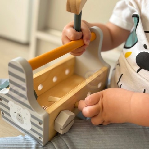 VIGA PolarB Drewniana Skrzynka z Narzędziami