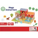 WOOPIE GREEN Mega Farma Figurki Zwierząt Stajnia Obora Kurnik 18 el.