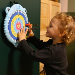 WOOPIE Magnetyczna Gra w Rzutki Bezpieczna Dart Tarcza Wesoły Rekinek