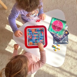 WOOPIE Stolik Gier Planszowych Logicznych 65 el. Zestaw 10w1