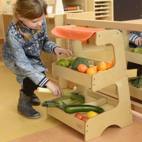 MASTERKIDZ Stoisko Targowe Drewniane Zabawa W Sklep