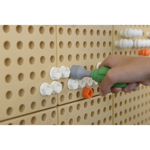 MASTERKIDZ Zestaw Narzędzia Z Wkrętarką 8 Elementów Do Tablicy Naukowo-Kreatywnej STEM