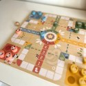 WOOPIE GREEN Gry Planszowe Logiczne 2w1 Ludo Chińczyk + Węże i Drabiny