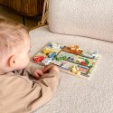 TOOKY TOY Labirynt Drewniany Pojazdy Układanka
