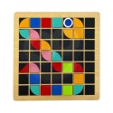 TOOKY TOY Mozaika Drewniana Układanka Montessori