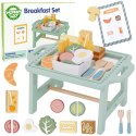 WOOPIE GREEN Zestaw Śniadaniowy i Restauracja - Zabawa w Zamawianie z Tacą i Akcesoriami