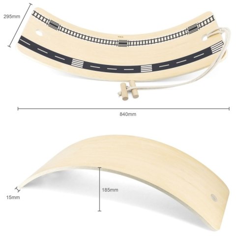 Drewniana Deska Balansująca VIGA
