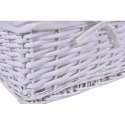 Koszyk wiklinowy 30x20x15 - biały