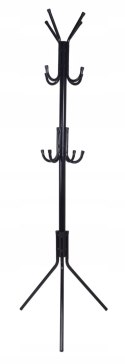 Wieszak stojący Pablo czarny