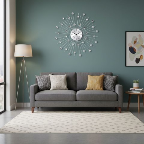 Zegar ścienny Cristal Moon - 50 cm