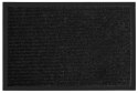 Wycieraczka do butów 40x60 cm Seila czarna zestaw 2 sztuk