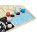 TOOKY TOY Drewniana Kuchnia z Akcesoriami - Zestaw Małego Kucharza