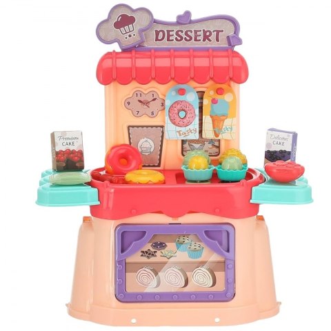 WOOPIE Cukiernia Lodziarnia Walizka 3w1 Torba 25 el.