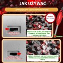 WOOPIE Grill Barbecue Kuchnia Ogrodowa Interaktywna Para LED Zestaw XL 41 el.