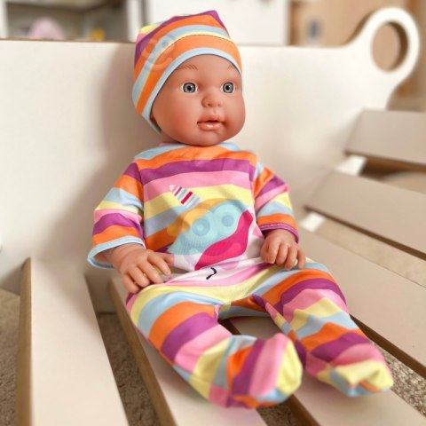 WOOPIE ROYAL Ubranko dla Lalki Zestaw Pajacyk Body Jednorożec Czapeczka 43-46 cm