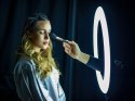 Lampa pierścieniowa LUMO LED RGB ring do filmów zdjęć makijażu