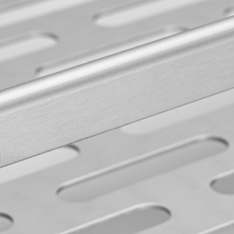 Półka loftowa ITAKA srebrna do łazienki