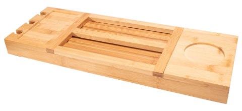 Półka na wannę DAFNE bambusowa