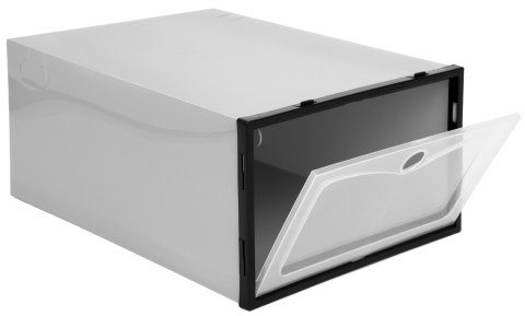 Pudełko na buty OSLO SZARE komplet 10 sztuk