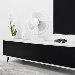 Wentylator biurkowy FRIO biały