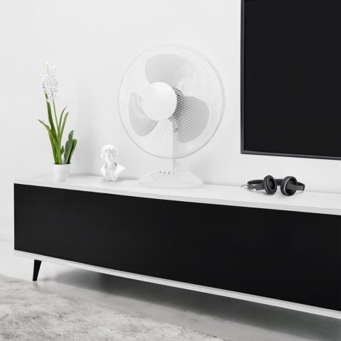 Wentylator biurkowy FRIO biały