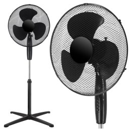 Wentylator podłogowy stojący KOUD czarny