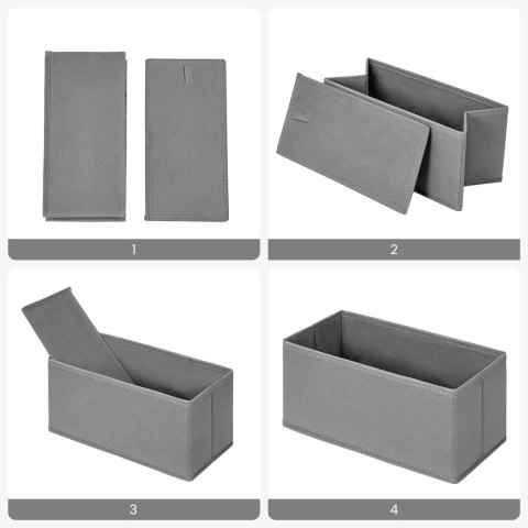 Zestaw 6 organizerów do szuflad BRUCE