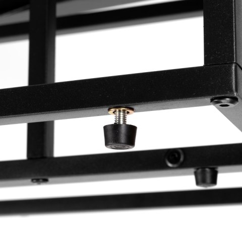 Kwietnik ANTIRES czarny marmur