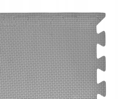 Mata ochronna fitness szara 18 elementów