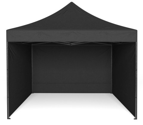 Pawilon handlowy ekspresowy 3x3 m czarny
