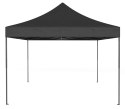 Pawilon handlowy ekspresowy 3x3 m czarny