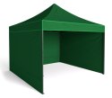 Pawilon handlowy ekspresowy 3x3 m zielony
