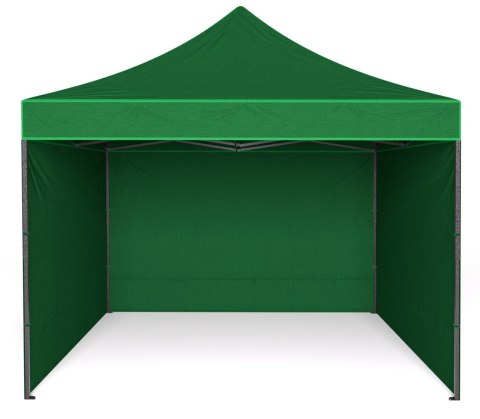 Pawilon handlowy ekspresowy 3x3 m zielony