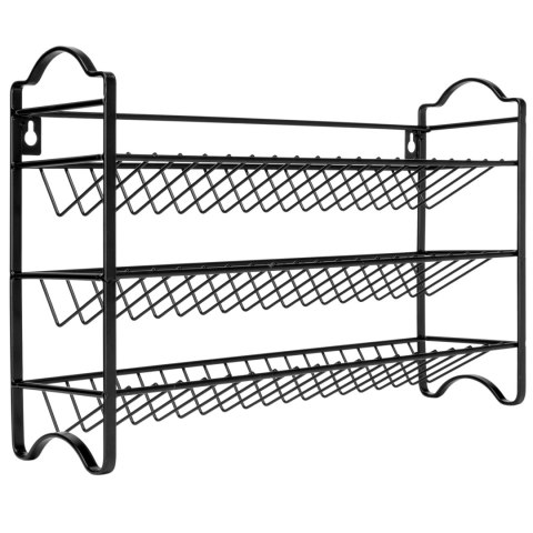 Piętrowy stojak na przyprawy ENELDO 24 słoiczki + 72 naklejki