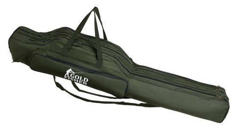 Pokrowiec na wędki 140 cm Gold Fisher 3 komory