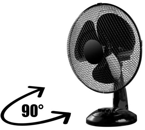 Wentylator biurkowy FRIO czarny