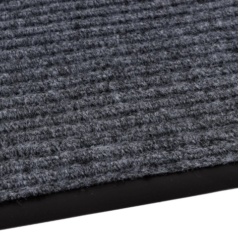 Wycieraczka do butów wejściowa pod drzwi 80x120 cm Yolanda szara