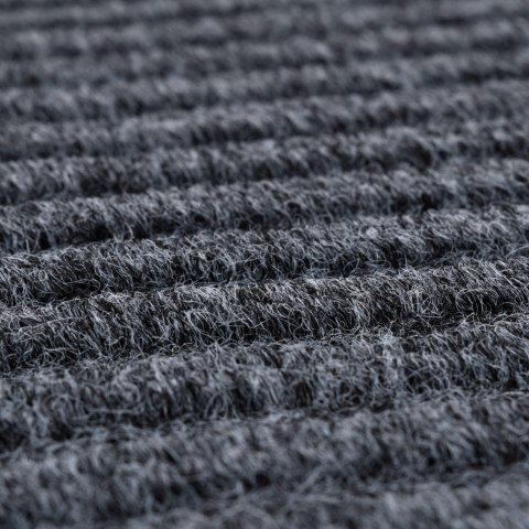 Wycieraczka do butów wejściowa pod drzwi 80x120 cm Yolanda szara