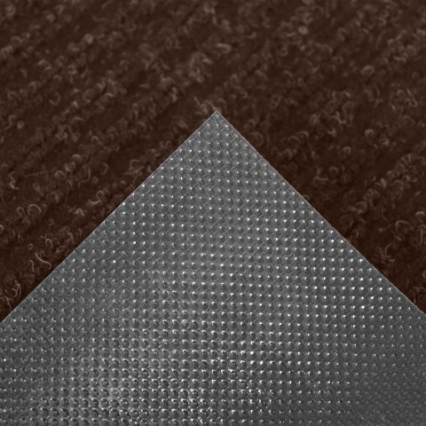 Wycieraczka pod drzwi 80x120 cm YOLANDA brązowa