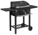 Grill węglowy ogrodowy CARBON czarny