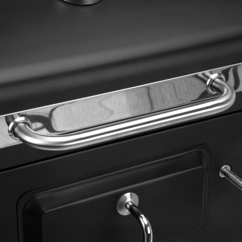 Grill węglowy ogrodowy CARBON czarny